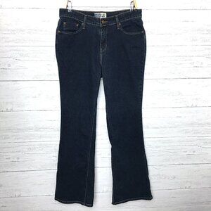 Levi's Signature Women's Jeans At Waist Bootcut Dark Wash Stretch size 12